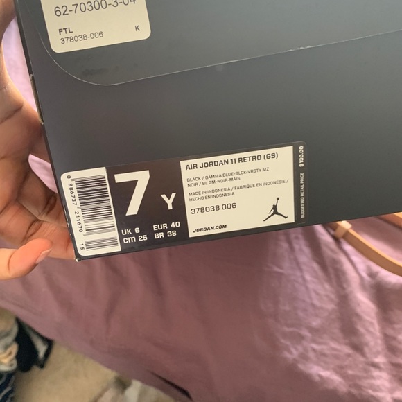 Jordan 11 gamma blue - Picture 4 of 4